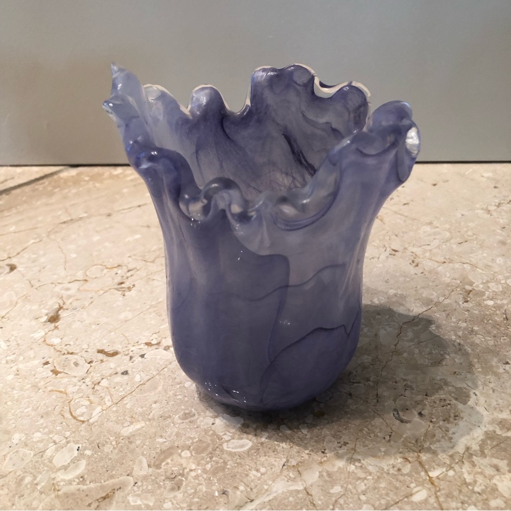 HOST PICK ⭐️ Handblown glass vase